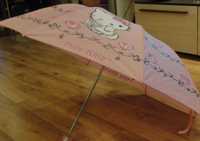 Лот: 5458123. Фото: 1. Продам детский зонт Hello Kitty. Зонты