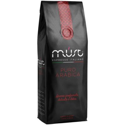 Лот: 12747527. Фото: 1. Кофе в зернах Must Pure Arabica... Чай, кофе, какао
