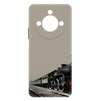 Лот: 25086027. Фото: 1. Чехол Krutoff Soft Case "Паровоз... Чехлы, бамперы