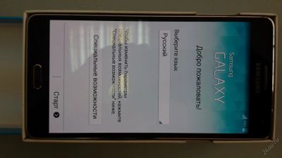 Лот: 5175779. Фото: 1. Samsung SM-A700F Galaxy A7 black. Смартфоны