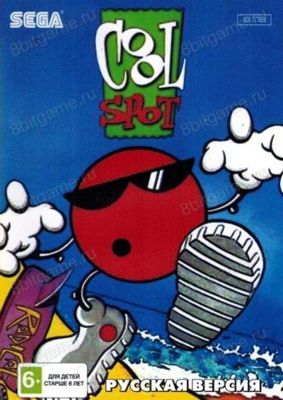 Лот: 13344458. Фото: 1. COOL SPOT Картридж Sega + Обмен... Игры для консолей