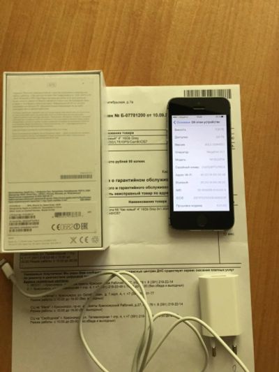 Лот: 6206685. Фото: 1. Apple iPhone 5s 16гб space gray... Смартфоны