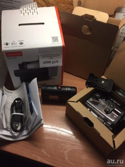 Лот: 13535157. Фото: 1. Экшн-камера Sony HDR-AS50 (М6137... Экшн камеры