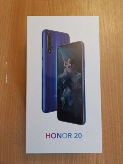 Лот: 15153805. Фото: 1. Honor 20, 128Gb Sapphire Blue... Смартфоны