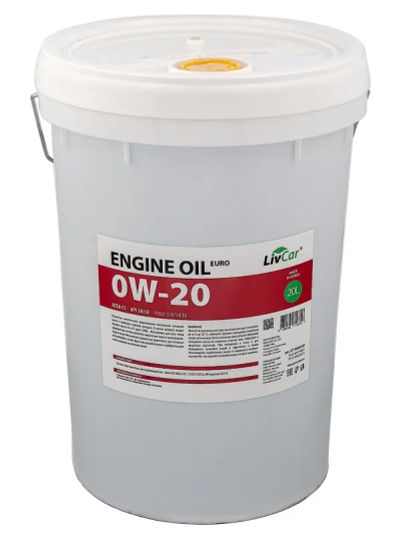 Лот: 21603850. Фото: 1. LivCar Engine Oil EURO 0W20 ACEA... Масла, жидкости