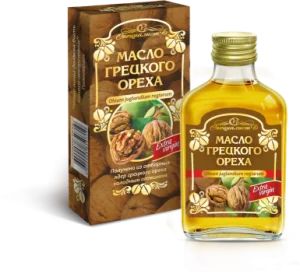 Лот: 12963420. Фото: 1. Масло грецкого ореха "Алтай" 100... Диетическое питание