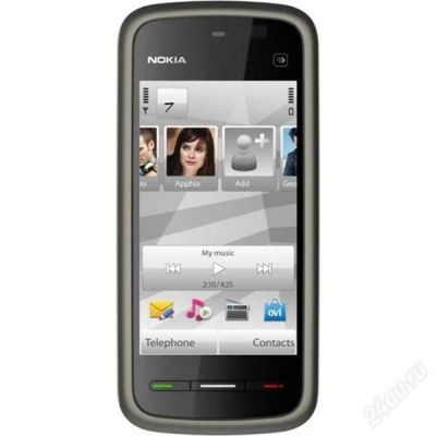 Лот: 2951668. Фото: 1. nokia 5228 (серый). Смартфоны