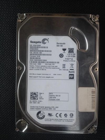 Лот: 6229033. Фото: 1. Жесткий диск HDD SATA-III 500Gb... Жёсткие диски (HDD)
