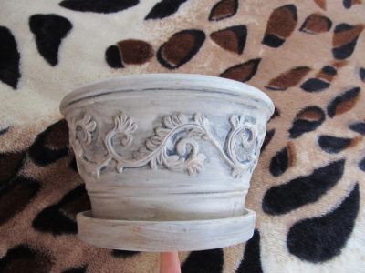 Лот: 4310603. Фото: 1. горшок цветочный диаметр 19 высота... Кашпо, горшки, вазоны для цветов