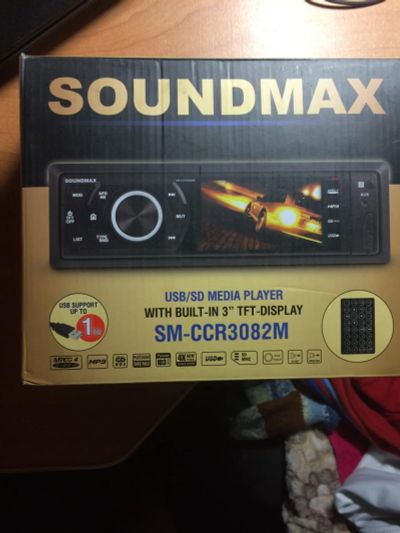 Лот: 5600780. Фото: 1. автомагнитола soundmax sm-ccr3082m. Автомагнитолы