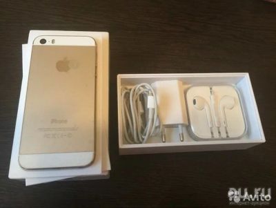 Лот: 7293115. Фото: 1. iPhone 5s 16gb GOLD. Смартфоны