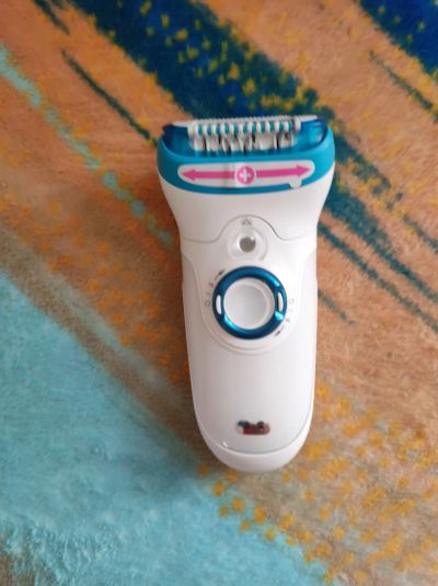 Лот: 20776695. Фото: 1. Эпилятор Braun 9-541 WD бирюзовый. Укладка и стрижка волос, бритьё, эпиляция