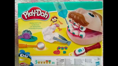 Лот: 25551099. Фото: 1. Play-doh зубастик новый. Конструкторы