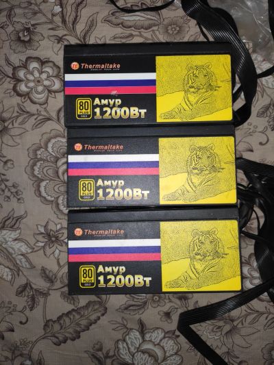Лот: 17217916. Фото: 1. Блок питания Thermaltake Амур... Корпуса, блоки питания