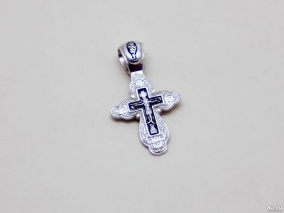 Лот: 12321962. Фото: 1. СЕРЕБРЯНЫЙ КРЕСТ 2,50 ГРАММ. Другое (ювелирные изделия, бижутерия, часы)
