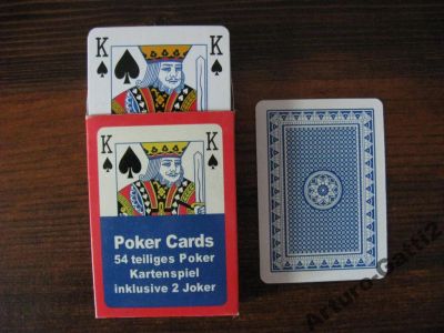 Лот: 5997069. Фото: 1. Игральные карты Poker Cards 1970-е... Настольные игры, карты