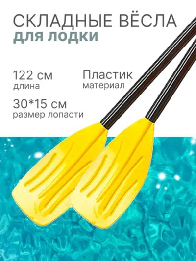 Лот: 25414862. Фото: 1. Весла для лодки, пластиковые... Другое (туризм)