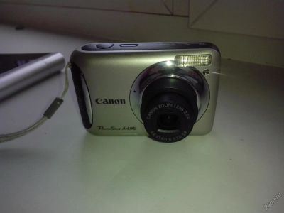 Лот: 5888526. Фото: 1. фотоаппарат Canon A495 PowerShot. Цифровые компактные