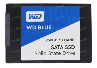 Лот: 15388599. Фото: 1. 250 ГБ SSD-накопитель WD Blue... SSD-накопители