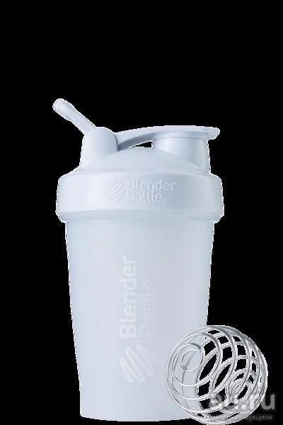 Лот: 9768010. Фото: 1. Classic Blender Bottle 590мл Белый. Спортивная посуда