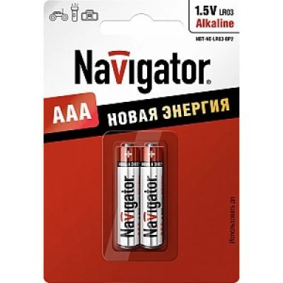 Лот: 15011712. Фото: 1. Батарейка Navigator 94750 LR03... Батарейки, аккумуляторы, элементы питания