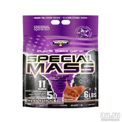Лот: 9283891. Фото: 1. Гейнер maxler special mass gainer... Спортивное питание, витамины