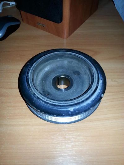 Лот: 6174412. Фото: 1. Шкив коленвала на 1zz Toyota Fielder... Двигатель и элементы двигателя