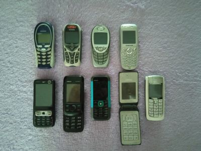 Лот: 19091595. Фото: 1. Сотовые телефоны. Nokia Siemens... Кнопочные мобильные телефоны