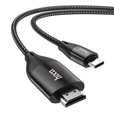 Лот: 24779058. Фото: 1. Кабель Type-C - HDMI Hoco UA16... Дата-кабели, переходники