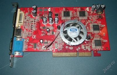 Лот: 1615781. Фото: 1. Sapphire RADEON 9600 PRO. Видеокарты