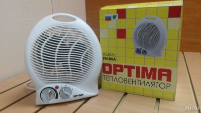 Лот: 15204473. Фото: 1. Тепловентилятор Optima FH-90A. Вентиляторы бытовые
