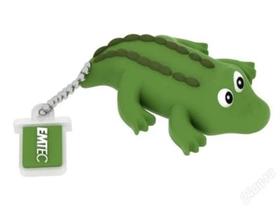 Лот: 2744247. Фото: 1. Флешка Emtec Crocodile 8Gb в наличии... USB-флеш карты