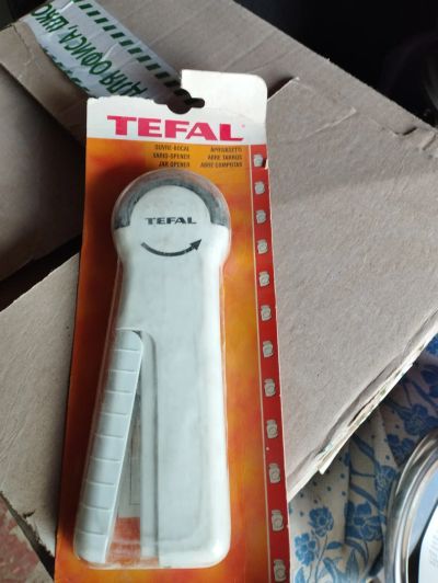 Лот: 18983265. Фото: 1. Открывашка для банок Tefal. Контейнеры, банки