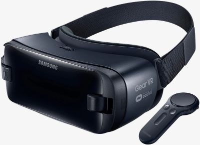 Лот: 12133830. Фото: 1. Samsung Gear VR с джойстиком SM-R325nzvaser... Очки, шлемы виртуальной реальности