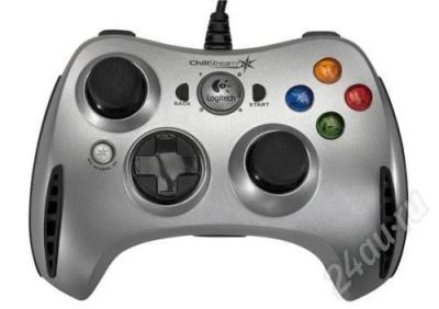 Лот: 707146. Фото: 1. Logitech ChillStream USB (963435... Рули, джойстики