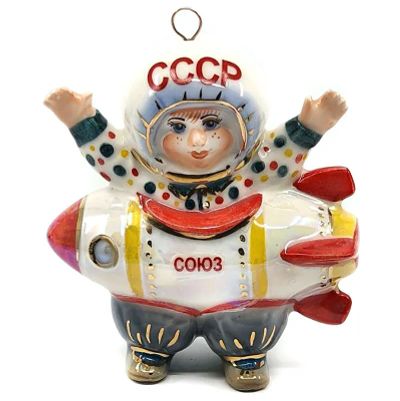 Лот: 24939147. Фото: 1. Елочная игрушка Фарфоровая мануфактура... Гирлянды, шарики, новогодние аксессуары