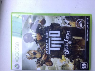 Лот: 5992084. Фото: 1. Диск Xbox 360 army of two( на... Игры для консолей