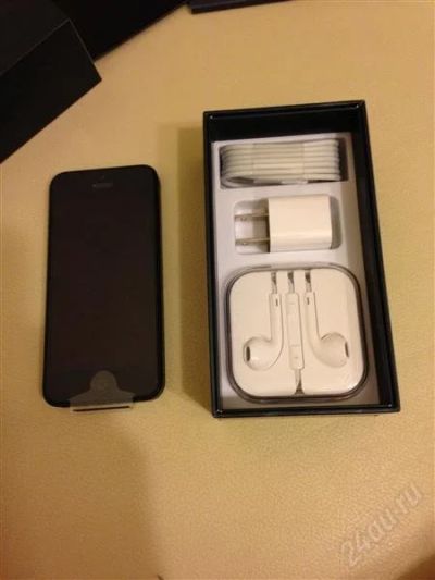Лот: 2341151. Фото: 1. iphone 5 новый! (16gb black черный... Смартфоны