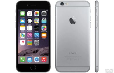 Лот: 8404319. Фото: 1. iphone 6 space grey 16gb состояние... Смартфоны