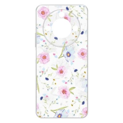 Лот: 25086694. Фото: 1. Чехол Krutoff Clear Case "Цветочный... Чехлы, бамперы