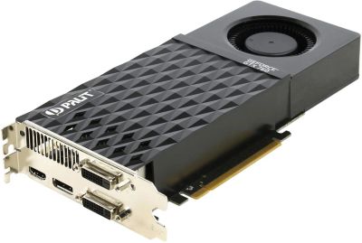 Лот: 10529042. Фото: 1. Видеокарта Palit GeForce GTX 760... Видеокарты