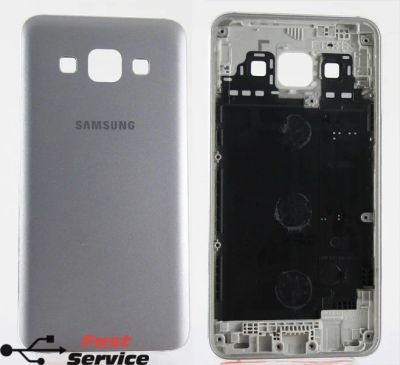 Лот: 10200421. Фото: 1. Корпус Samsung A300F (A3) Серебро. Корпуса, клавиатуры, кнопки