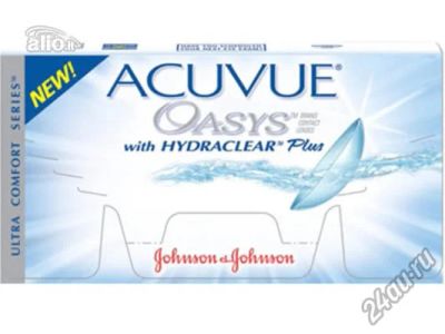 Лот: 4495565. Фото: 1. линзы acuvue Oasys -4,5 4 шт. Контактные линзы