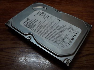 Лот: 7886902. Фото: 1. Винчестер Seagate ST3120811AS... Жёсткие диски (HDD)