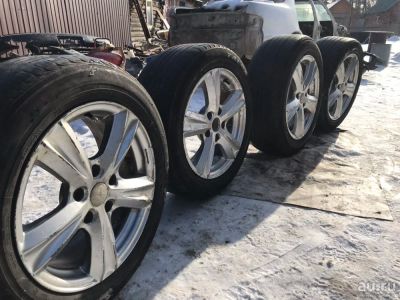 Лот: 13431494. Фото: 1. Диски в сборе срочно!!. Шины на дисках