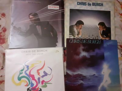 Лот: 20754459. Фото: 1. lp Chris De Burgh 4 разных пластинок. Аудиозаписи