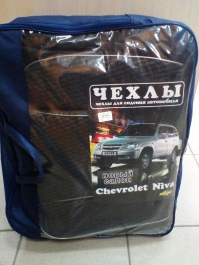 Лот: 10183957. Фото: 1. Модельные чехлы Chevrolet Niva... Чехлы, коврики, оплетки руля