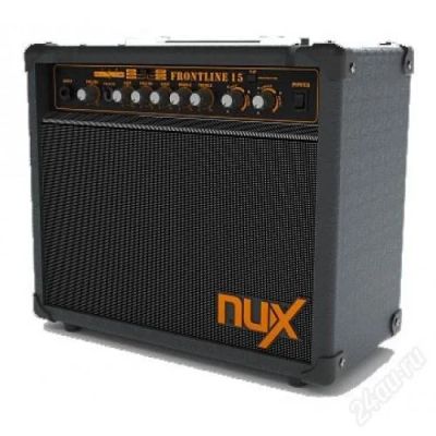 Лот: 2670400. Фото: 1. Комбо nux front line 15. Гитарные эффекты и комбоусилители