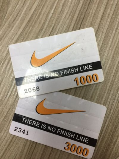 Лот: 12107281. Фото: 1. Подарочная карта, сертификат Nike... Подарочные сертификаты, купоны, промокоды