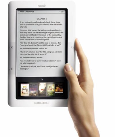 Лот: 6572305. Фото: 1. Barnes&Noble Nook электронная... Электронные книги